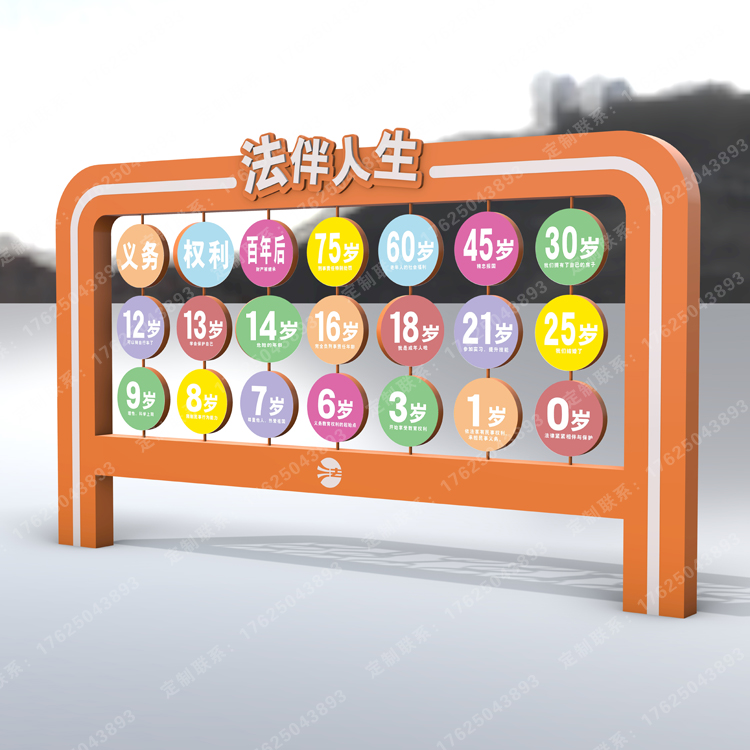 法治知識翻轉牌